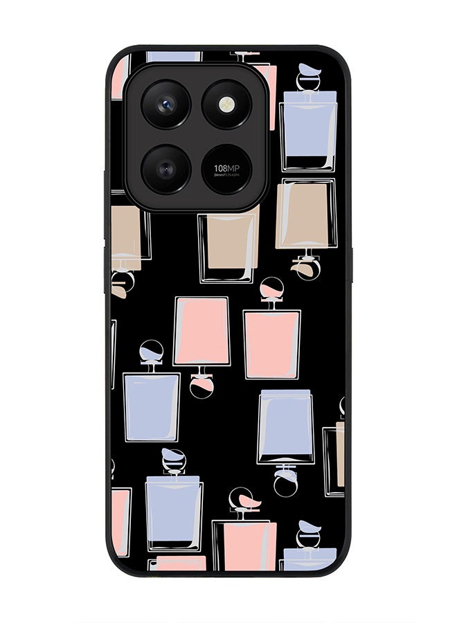 For Honor X7d 4G / X7d 5G / 400 Smart Case,Slim fit Camera Protection, Shockproof Thin Phone cover  - Fragrant Perfume